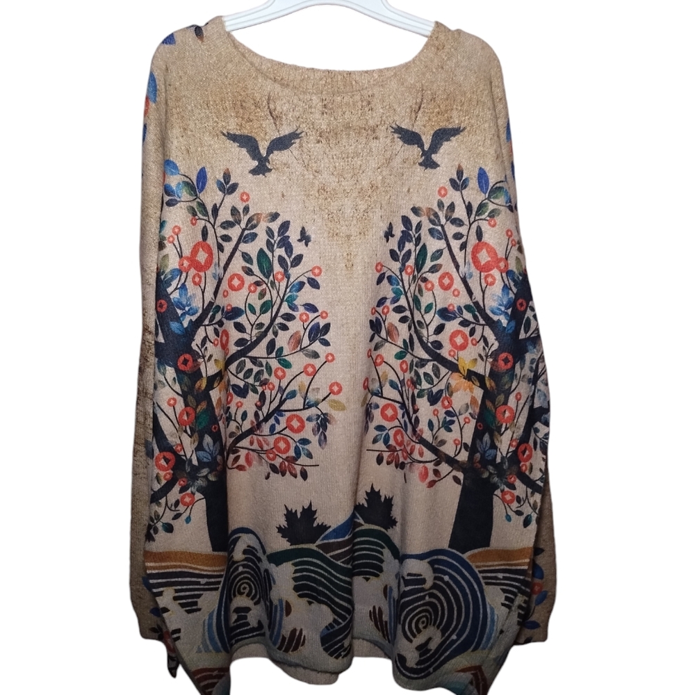 Tan Chenille Like Sweater